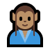 🧝🏽‍♂️ man elf: medium skin tone display on Windows